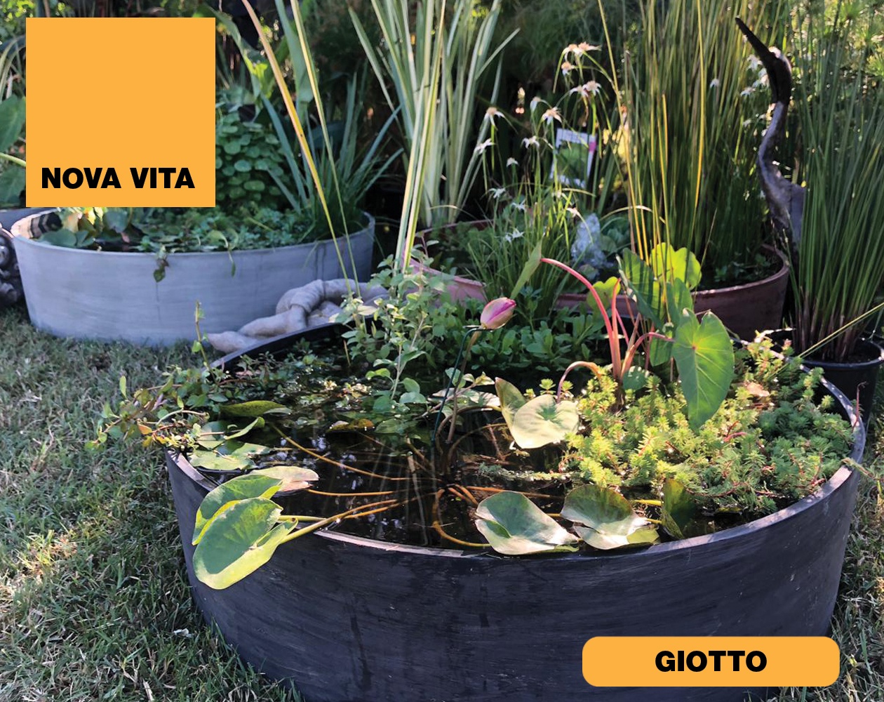 Giotto Vasi in plastica riciclata linea Nova Vita Art Plast